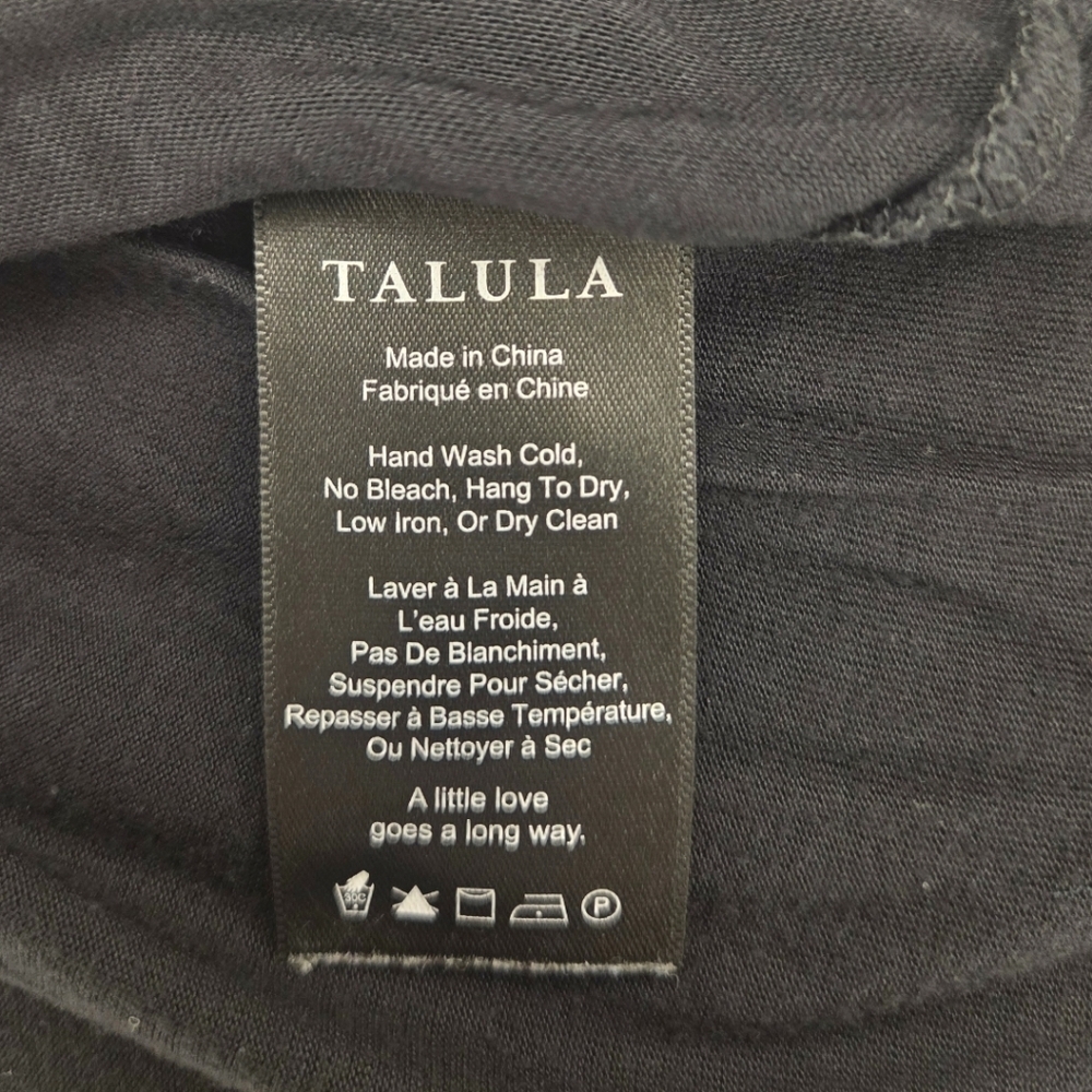 Talula Classic Black Tee - Small - Picture 4 of 6